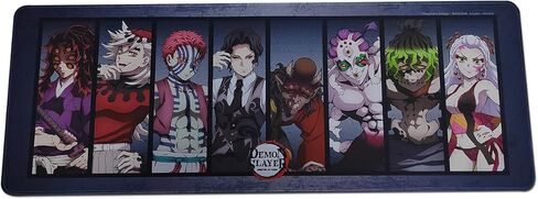 Demon Slayer S4 - Muzan and Upper Rank Demons Color Art Mouse Pad 31.5" W x 11.8" H in Saudi Arabia