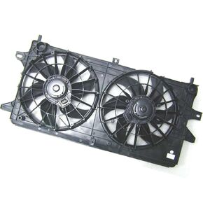 Dual Radiator and Condenser Fan Assembly for Chevrolet Impala,Monte Carlo 2004 2005 for Buick Lacrosse 2005 2006 2007 2008 2009 for Pontiac Grand Prix 2004 2005-2006 1 Piece in Kuwait