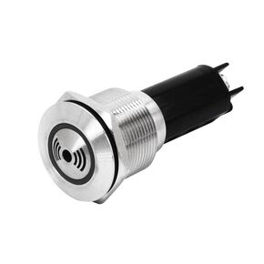 صفارة فلاش معدنية 16/19/22-SMR 12V24V220V إنذار صفارة أحمر متقطع (16mm12V) in Saudi Arabia