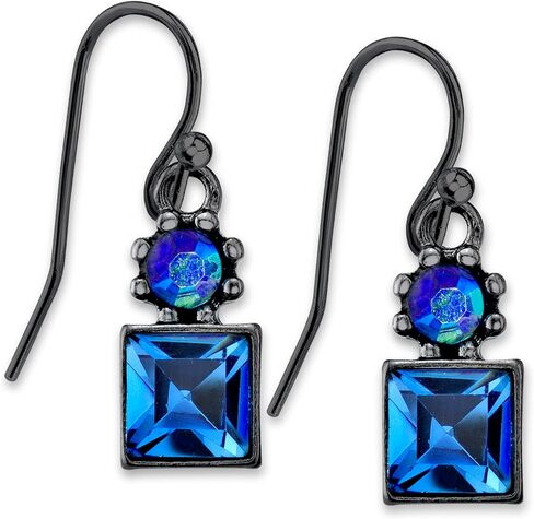 1928 Jewelry Colored Square Drop Earrings in Saudi Arabia