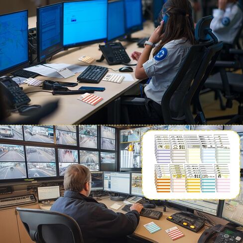 Tinlade 50 حزمة عيد الميلاد 911 هدايا تقدير المرسل للقيام بقائمة ملاحظات لاصقة 911 مرسل ملاحظات لاصقة تقدير دفاتر الملاحظات السائبة لعيد الميلاد 911 هدايا عيد ميلاد تقاعد المشغل in Kuwait