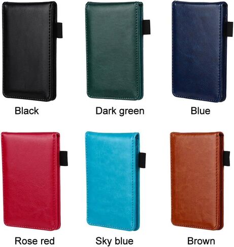 Daily Planner Business Mini Pocket Notebook Note Book Refills Memos Work Notepad(Black) in Saudi Arabia