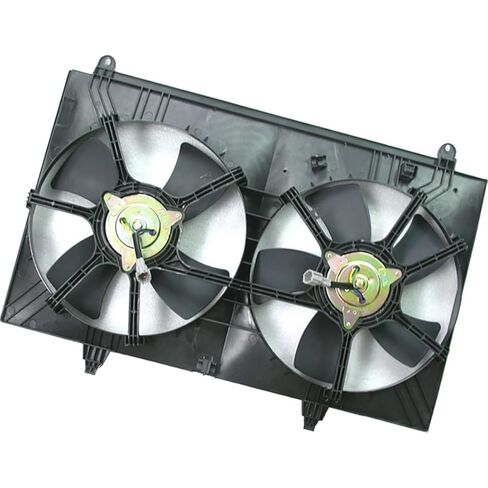 مجموعة مروحة المبرد والمكثف المزدوج لإنفينيتي FX35 2003 2004 2005 2006 2007 2008 استبدال 21483CG010, 21481CL80A 1 x in Saudi Arabia