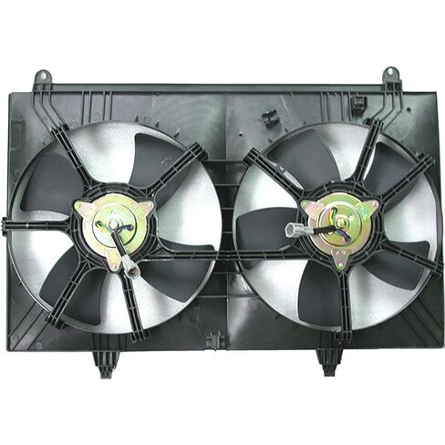مجموعة مروحة المبرد والمكثف المزدوج لإنفينيتي FX35 2003 2004 2005 2006 2007 2008 استبدال 21483CG010, 21481CL80A 1 x in Saudi Arabia