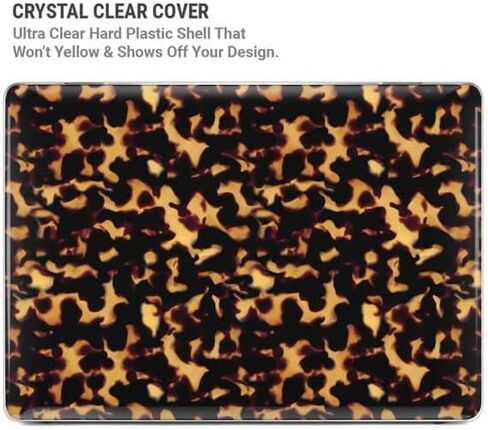 حقيبة كمبيوتر محمول Skinit Plus متوافقة مع جهاز MacBook Air 15in (2023) - تصميم صدفة سلحفاة مرخص رسميًا in Kuwait