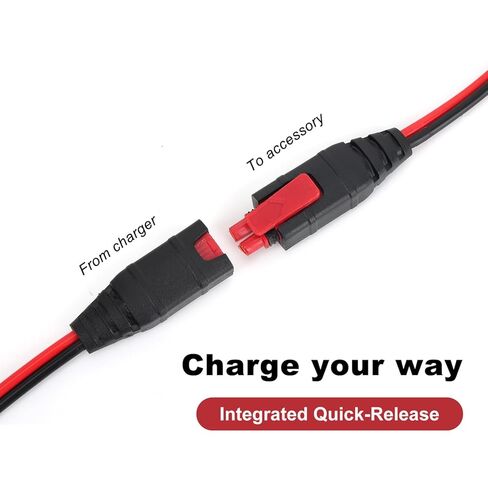 2pcs Battery Charger Extension Cable for NOCO, 10ft/3m GC004 X-Connect Smart Battery Charger Accessories for Genius1/2 G750 G1100 G3500 G7200 and More in Saudi Arabia