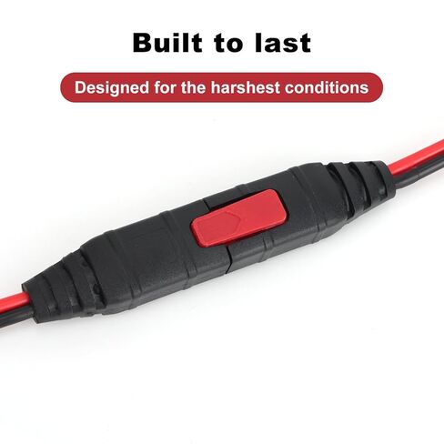 2pcs Battery Charger Extension Cable for NOCO, 10ft/3m GC004 X-Connect Smart Battery Charger Accessories for Genius1/2 G750 G1100 G3500 G7200 and More in Saudi Arabia