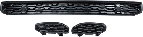 ApplianPar Front Bumper Lower Grille and Left Right Side Tow Hook Cover Cap for Dodge Ram 1500 2019-2024 in Saudi Arabia