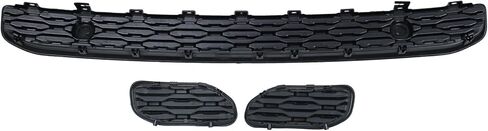 ApplianPar Front Bumper Lower Grille and Left Right Side Tow Hook Cover Cap for Dodge Ram 1500 2019-2024 in Saudi Arabia