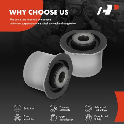 A-Premium 2 x Front Lower Outer Rearward Control Arm Bushing Kit, Compatible with Dodge Charger 2006-2010, Challenger 2008-2010, Magnum 2005-2008 & Chrysler 300 2005-2010, RWD in Saudi Arabia