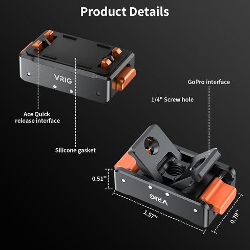 Magnetic Base for Insta360 Ace/Ace Pro Magnetic Quick Release Adapter Tripod Adapter Mount with Ace Pro/Ace/ X3/ X4/ ONE RS 1 inch 360 degree version/ONE RS Twin/ONE X2 in Saudi Arabia