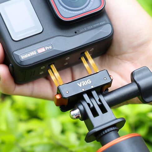 Magnetic Base for Insta360 Ace/Ace Pro Magnetic Quick Release Adapter Tripod Adapter Mount with Ace Pro/Ace/ X3/ X4/ ONE RS 1 inch 360 degree version/ONE RS Twin/ONE X2 in Saudi Arabia