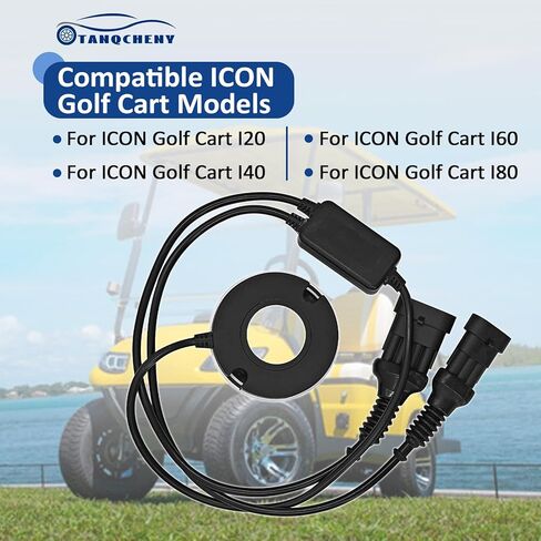 3.03.017.000092 AC Motor Speed Sensor Fit for ICON Golf Cart I20 I40 I60 3.202.14.000025 in Kuwait