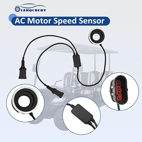 3.03.017.000092 AC Motor Speed Sensor Fit for ICON Golf Cart I20 I40 I60 3.202.14.000025 in Kuwait