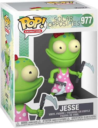 Funko Pop Animation: Solar Opposites - Jesse - Collectable Vinyl Figure - Gift Idea - Official Merchandise - Toys for Kids & Adults - Cartoon/Animation Fans - Model Figure for Collectors and Display in Saudi Arabia