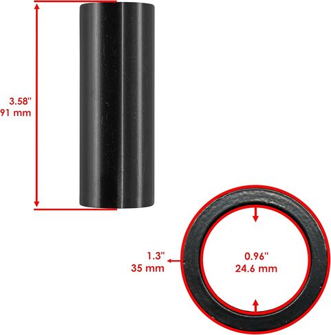 Caltric 0823-271 0823271 Transmission Spacer Compatible with Arctic Cat Height 3.58" in Saudi Arabia