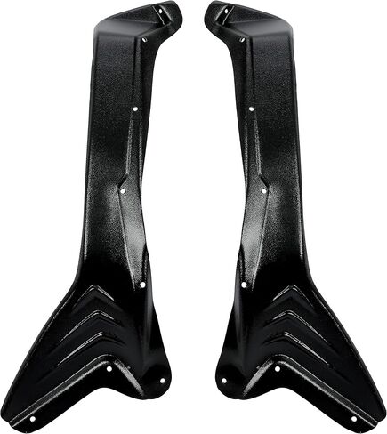 HECASA Overfender متوافق مع 2007-2023 Can-Am Renegade 1000/ 1000R/ 850/ 800R/ 800/570/ 500 حاجز مشاعل أمامي وخلفي باللون الأسود in Saudi Arabia