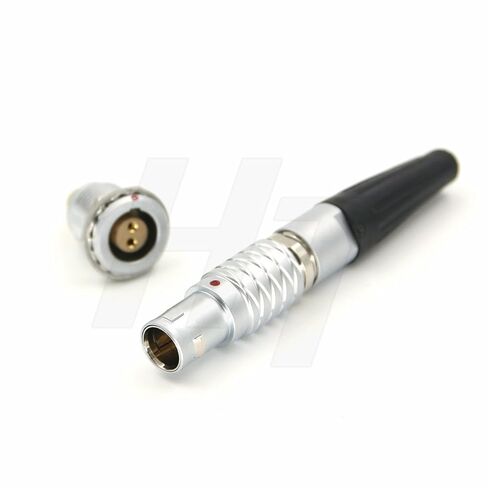HangTon FGG.1B.302 2 Pin Male Plug Push-Pull Connector for Power, CHC GPS Radio, Camera in Kuwait