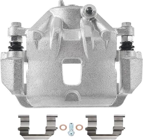 Detroit Axle - Front Brake Calipers for 2010 2011 2012 2013 Kia Soul Brake Calipers with Bracket Replacement Disc Brake Calipers Assembly in Saudi Arabia