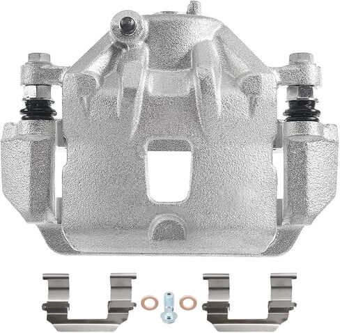 Detroit Axle - Front Brake Calipers for 2010 2011 2012 2013 Kia Soul Brake Calipers with Bracket Replacement Disc Brake Calipers Assembly in Saudi Arabia