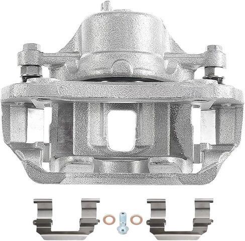 Detroit Axle - Front Brake Calipers for 2010 2011 2012 2013 Kia Soul Brake Calipers with Bracket Replacement Disc Brake Calipers Assembly in Saudi Arabia