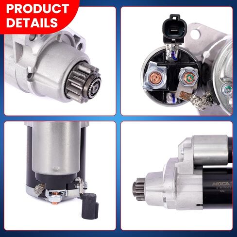 MOCA Starter Motor Compatible with 2014, 2017 for Infiniti QX60, 2007-2013 for Nissan Altima, 2009-2014 for Murano Maxima 3.5L V6, 2011-2014 for Nissan Quest 3.5L V6 in Saudi Arabia