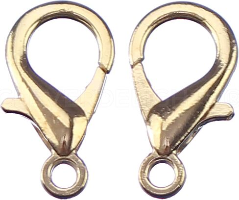 50 Pack - CleverDelights Lobster Clasps - 21x12mm - Antique Copper Color in Saudi Arabia