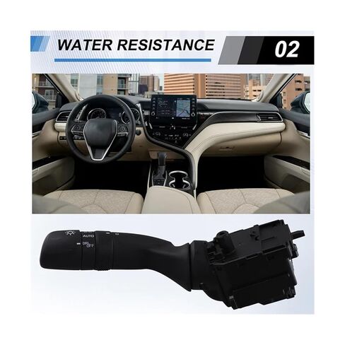 84329-0R020 مفتاح عمود إشارة الانعطاف الأمامي للسيارة متوافق مع تويوتا كامري RAV4 كورولا أفالون 2019-2024 84140-0R110 in Kuwait