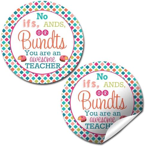 You’re Amazing Crayon Themed Teacher Appreciation Thank You Sticker Labels, 40 2" Party Circle Stickers by AmandaCreation, Great for Envelope Seals & Gift Bags in Saudi Arabia