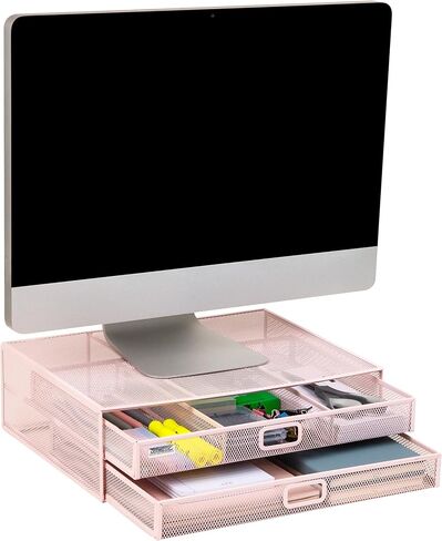 منظم سطح المكتب واللوازم المكتبية من مايند ريدر، ملف عمودي، تخزين، مكتب، شبكة معدنية، 12.5 بوصة طول × 9 بوصة عرض × 7.25 بوصة ارتفاع، أسود in Kuwait