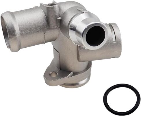 سيارة الألومنيوم محرك تبريد المبرد المبرد موصل الخرطوم منفذ المياه شفة الأنابيب صالح لأودي A4 A6 S4 S6 06D121132C 06D121133A in Kuwait