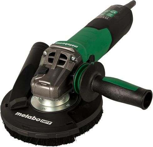 Metabo 5-Inch Concrete Renovation Angle Grinder Kit | Variable Speed | 2,800-9,600 RPM | 14.5 Amps | Slide Switch (Locking) | Electronics | RSEV 17-125 Set in Saudi Arabia