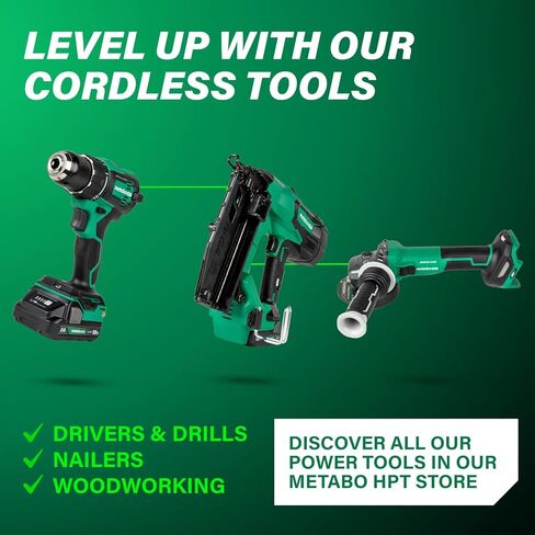 Metabo 5-Inch Concrete Renovation Angle Grinder Kit | Variable Speed | 2,800-9,600 RPM | 14.5 Amps | Slide Switch (Locking) | Electronics | RSEV 17-125 Set in Saudi Arabia
