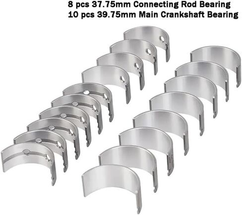 Motorcycle Accessories Connecting Rod & Main Crankshaft Bearing for ZG1400 1400GTR ZX1400 ZZR1400 92139-0135(Add 50 Crankshaft) in Saudi Arabia