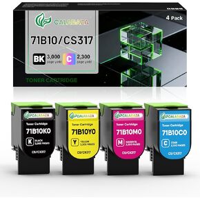 CX522 Toner Cartridge Replacement for Lexmark CX522ade Toner Cartridge for Lexmark CX421adn CX522ade CX622ade CX625adhe CS421 CS521 CS622 78C10K0 78C10C0 78C10M0 78C10Y0,2000 & 1400 Pages in Saudi Arabia
