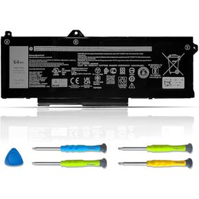 ASODI 4XKN5 65Wh 6-Cell Laptop Battery Compatible with Dell Latitude 5404 5414 E5404 7404 7414 E7404 P45G P46G Rugged Extreme Series CJ2K1 X8VWF XN4KN DKNKD 5XT3V 09FN4 XRJDF YGV51 11.1V in Kuwait