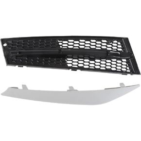 شبكة سفلية للمصد الأمامي مع زخرفة، لـ 3 Series E92 LCI Facelift Coupe 2011-2013، غطاء شواية ABS للمصد الأمامي للضباب يسار يمين (يمين: 51117229182+51117227924) in Kuwait