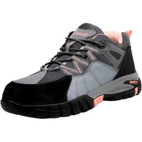 أحذية Hogent Steel Toe للرجال والنساء أحذية عمل مضادة للانزلاق غير قابلة للتدمير خفيفة الوزن قابلة للتنفس أحذية أمان مركبة من الصلب عند الأصابع in Saudi Arabia