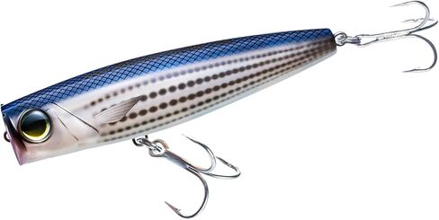 Yo-Zuri R1210-HGBL 3D Inshore Popper, Color, Gold Black, 70mm 2-3/4' in Saudi Arabia
