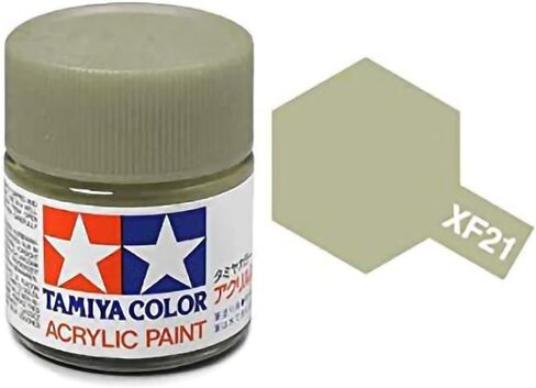 Tamiya Model Color Acrylic Paint XF-21 Sky Net 10ml 81721 in Saudi Arabia