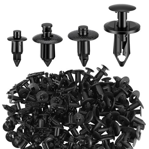 120 Pcs Plastic Rivets, Automotive Push Pins Body Rivets, Plastic Push Rivet Replace 7661855 Fits Compatible with UTV ATV Motorcycle M6 M7 M8 Retainer Fastener in Saudi Arabia