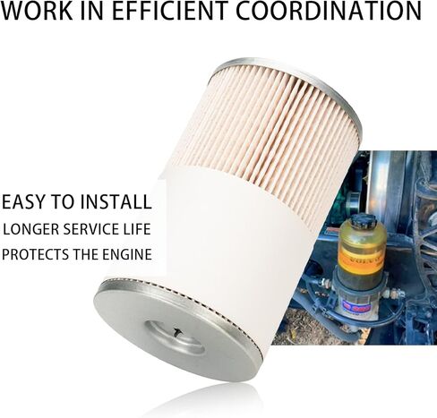 6 عبوات FS19765 فلتر فاصل مياه الوقود متوافق مع Cummins ISX Paccar MX، يستخدم في سلسلة FH230 Fuel Pro أو قياسي لسلسلة FH234 Industrial Pro in Kuwait