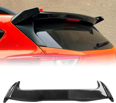 Rear Roof Spoiler, Compatible with 2018-2023 Subaru Crosstrek & 2017-2023 Impreza Hatchback, ABS Plastic IKON Style Car Window Top Spoiler Lip Wing, Matte Black in Saudi Arabia