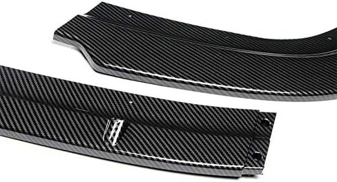 EPARTS JDM Carbon Look Front Bumper Lip Kit 3PCS Compatible with 1996-1998 Honda Civic EX DX LX in Saudi Arabia