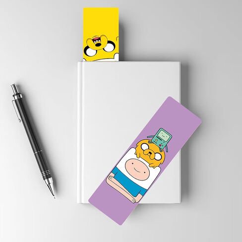 Adventure time Book Accessories Bookmark for Book Lovers (Set of 5, 6'' X 2''),Art Bookmarks for Women, Video Games Merch, Bookish Gifts for Reading Women, in Saudi Arabia