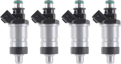 مجموعة من 6 حاقن وقود متوافقة مع 1999-2002 Toyota 4Runner 3.4L V6، 1999-2004 Tacoma 3.4L V6، 2000-2004 Tundra 3.4L V6، استبدال # 842-12251، FJ585 23250-62040، 23209-62040 in Saudi Arabia