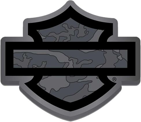 Harley-Davidson Camo Bar & Shield مغناطيس معدني شديد التحمل - 3.5 × 2.75 بوصة in Kuwait