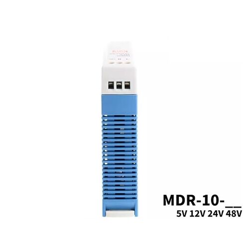 1 قطعة MDR-10-5 MDR-10-12 MDR-10-15 MDR-10-24 10 واط نوع السكك الحديدية إخراج واحد مصدر الطاقة الصناعية (MDR-10-15) in Saudi Arabia