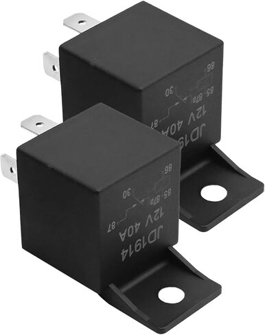 2 Pcs 896H-1CH-S1-T Automotive Power Relay, 5-Pin 12V DC 30A Automotive SPDT Relay in Saudi Arabia