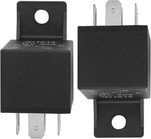 2 Pcs 896H-1CH-S1-T Automotive Power Relay, 5-Pin 12V DC 30A Automotive SPDT Relay in Saudi Arabia